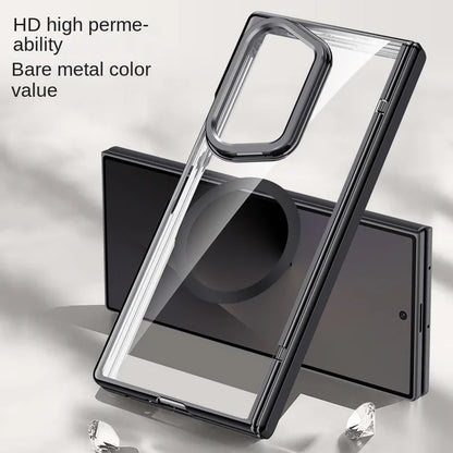 Clear Magnetic Case with Kickstand