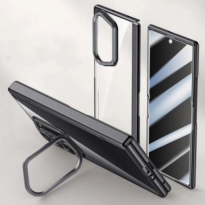 Clear Magnetic Case with Kickstand